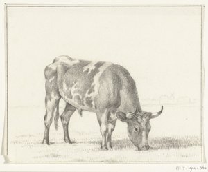 放牧牛、右側 作： Jean Bernard
