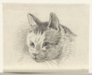 猫の頭 作： Jean Bernard