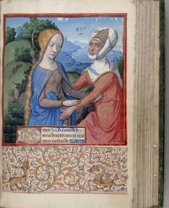 時間の訪問の本、1485-1499 作： Jean Bourdichon