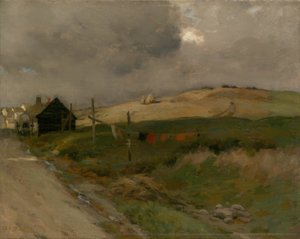 風景、c。 1895年。 作： Jean Charles Cazin