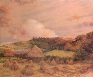 砥石、c1885 作： Jean Charles Cazin