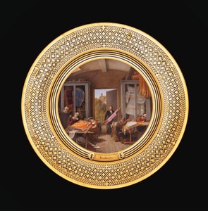 刺繍師、c.1820-35 作： Jean Charles Develly