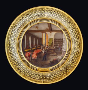 ウォールペーパー、c.1820-35 作： Jean Charles Develly