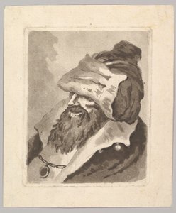 最も興味深い絵画とパルの絵画から選ばれた断片...、18世紀。 作： Jean Claude Richard Saint Non