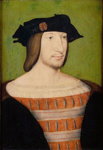 フランシス1世の肖像1494〜1547年、フランス国王、ブルターニュ公、プロヴァンス伯、1515年