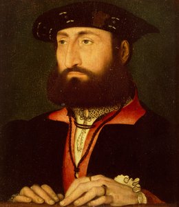 ジャン・クルエによるヌヴェール伯爵ルイ・ド・クレヴェスの肖像 作： Jean Clouet