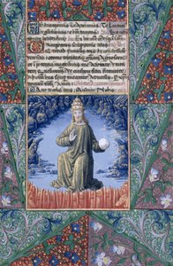 ラットさんQvI126 f.89陛下のキリスト、「ルイドルレアンの時間の書」から、1469 作： Jean Colombe
