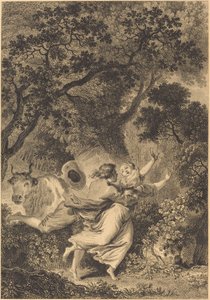 ベル 作： Jean Dambrun after Jean Honoré Fragonard