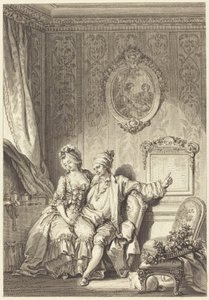 カレンダー・デ・ヴィイヤール 作： Jean Dambrun after Jean Honoré Fragonard