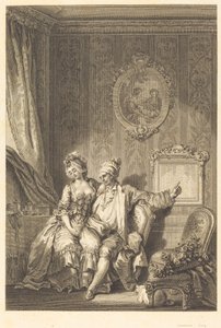 カレンダー・デ・ヴィイヤール 作： Jean Dambrun after Jean Honoré Fragonard