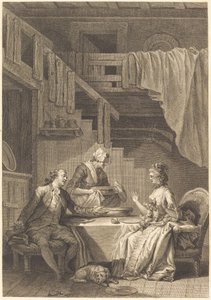ファルコン 作： Jean Dambrun and Jean Baptiste Tilliard after Jean Honoré Fragonard