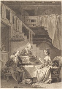 ファルコン 作： Jean Dambrun and Jean Baptiste Tilliard after Jean Honoré Fragonard