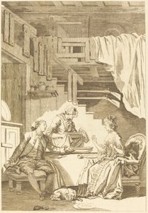 ファルコン 作： Jean Dambrun and Jean Baptiste Tilliard after Jean Honoré Fragonard