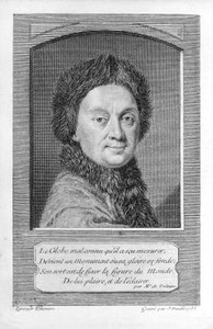 Pierre-Louis Moreau de Maupertuis、天文学者（1698 - 1759）。 作： Jean Daullé