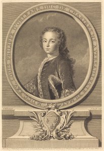 ルイ＝フィリップ・ドルレアン 作： Jean Daullé after Alexis Simon Belle