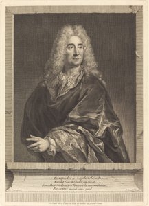 ミシェル・バロン 作： Jean Daullé after François de Troy