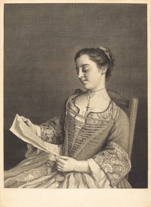 ラヴェルニュさん 作： Jean Daullé and Simon Francois Ravenet I after Jean Étienne Liotard