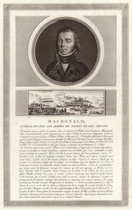 ターラント公ジャック・マクドナルドの肖像 作： Jean Duplessi Bertaux