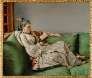 フランスのマリー・アデレードの肖像 作： Jean Étienne Liotard