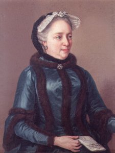 オーストリアの皇后マリアテレジア（1717-80）1762 作： Jean Étienne Liotard