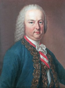 フランシス1世（1708〜65年）、神聖ローマ皇帝、1762年 作： Jean Étienne Liotard