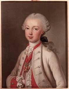 レオポルド2世（1747〜92年）、神聖ローマ皇帝、トスカーナ大公、1762年 作： Jean Étienne Liotard