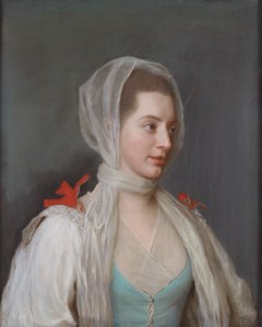 レディ・チャールズ・スペンサーの肖像 1754年 作： Jean Étienne Liotard