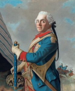 モーリスドサックスの肖像16961750、フランス元帥、1748年 作： Jean Étienne Liotard