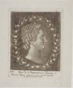 女王マリー・テレーズの肖像 作： Jean Étienne Liotard