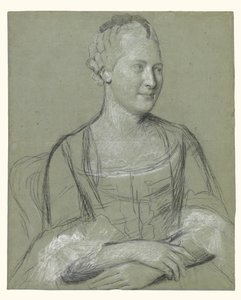 ある女性の肖像 作： Jean Étienne Liotard
