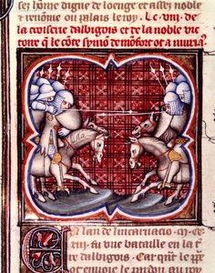 ミュレットの戦い（9月12日 作： Jean Fouquet