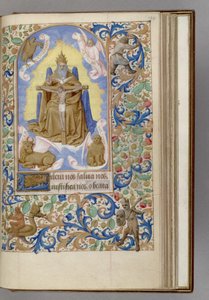 Gnadenstuhl Book of Hours、1450-1499 作： Jean Fouquet