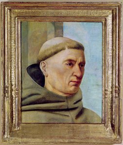 僧侶の頭 作： Jean Fouquet
