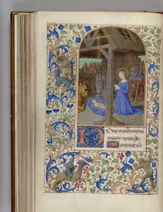 キリスト降誕の書、1450-1499 作： Jean Fouquet