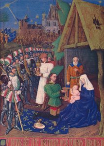 賢者の礼拝、c1455、1939 作： Jean Fouquet