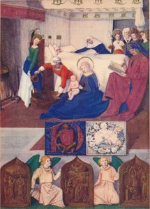 洗礼者聖ヨハネの誕生、c1455、1939 作： Jean Fouquet