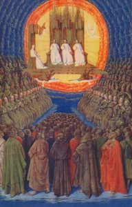 三位一体の栄光、c1455、1939 作： Jean Fouquet