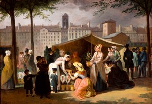 フラワーマーケット 作： Jean Francois Demay