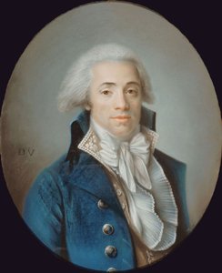 ベルトラン・バレール・ド・ヴュザックの肖像 1755-1841。 作： Jean Francois Garneray
