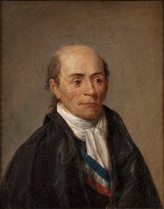 Joseph Chalier 1747-1793の肖像、c。 1793年。 作： Jean Francois Garneray