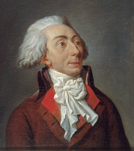 サン・ファルゴー侯爵ルイ・ミシェル・ル・ペルティエの肖像、1760～1793年頃。 1793年。 作： Jean Francois Garneray