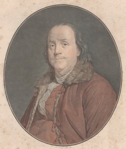 ベンジャミン・フランクリン、1789年 作： Jean Francois Janinet