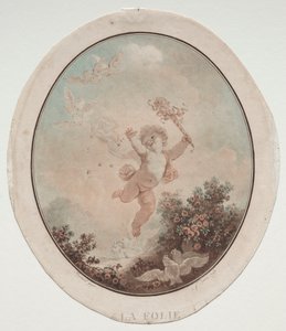 愚かさ、1777年。 作： Jean Francois Janinet