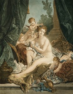 ラ・トワレ・ド・ヴィーナス、フランソワ・ブーシェ後、1783 作： Jean Francois Janinet