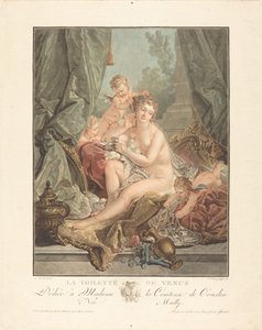 金星のトイレ、1783年。 作： Jean Francois Janinet