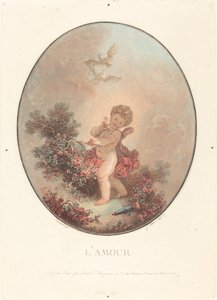 愛、1777年。 作： Jean Francois Janinet