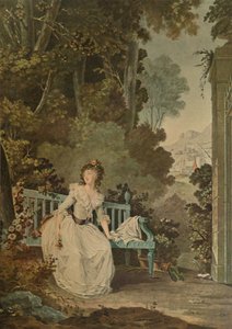 マダムドゥガゾン、1770年、1913年 作： Jean Francois Janinet
