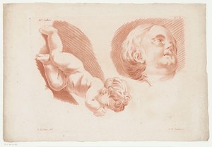 幼児と子供の頭 人体パーツを使った構図（シリーズタイトル） Xe Cahier de principals du dessin d