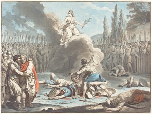 1783年、ホラティとクラティの戦闘。
