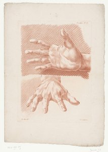 両手 人体パーツを使った構図（シリーズタイトル） IIIe Cahier de Principes de Principes de Dessins d